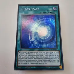 Chaos Space - RA01 - Super Rare - Yugioh EURO - Image 1