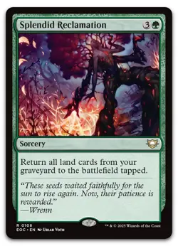 Splendid Reclamation #108 (NM) Edge of Eternities EOC Magic MTG - Image 1