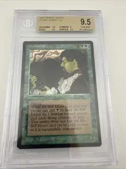 MTG Arabian Nights Ifh-Biff Efreet BGS Gem Mint9.5 Graded Magic Slab Vintage! - Image 3