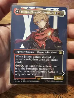 Joshua, Phoenix's Dominant #397 NM Borderless Foil MTG Final Fantasy - Image 1
