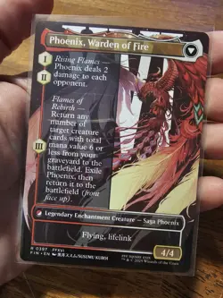 Joshua, Phoenix's Dominant #397 NM Borderless Foil MTG Final Fantasy - Image 2