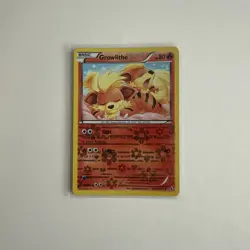 Pokemon Growlithe RC4/RC25 Legendary Treasures Radiant Collection Holo excellent - Image 1