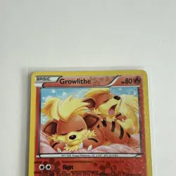 Pokemon Growlithe RC4/RC25 Legendary Treasures Radiant Collection Holo excellent - Image 2