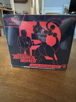 NEW Factory SEALED Pokemon TCG Destined Rivals ETB Elite Trainer Box - Image 1