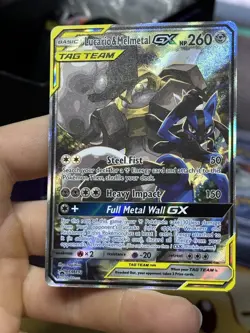 #3 Lucario & Melmetal GX SM192 Black Star Promo 2019 Alt Art Pokemon Card TCG - Image 4
