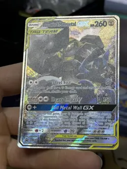 #3 Lucario & Melmetal GX SM192 Black Star Promo 2019 Alt Art Pokemon Card TCG - Image 5