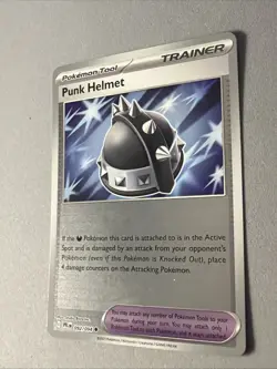 Pokemon TCG * Phantasmal Flames * 92/94 Punk Helmet REVERSE HOLO Uncommon * NM - Image 2