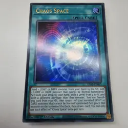 Chaos Space - RA01 - Ultra Rare - Yugioh EURO - Image 1