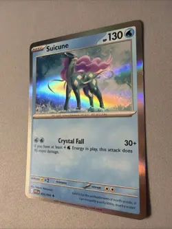Pokemon TCG * Phantasmal Flames * 26/94 Suicune Holo Rare * FRESH PK - Image 2