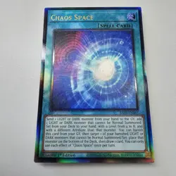 Chaos Space - RA01 - Ultimate Rare - Yugioh EURO - Image 1
