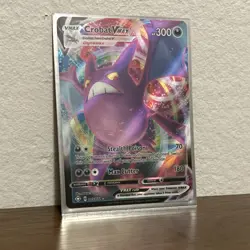 Pokemon TCG Crobat VMAX 045/072 Shining Fates Full Art Ultra Rare Holo VMAX Card - Image 4