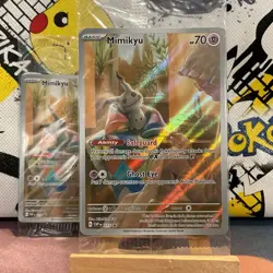 Mimikyu svp 075 Paldean Fates ETB promo Sealed Pokemon TCG - Image 1