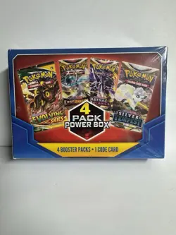 Pokemon TCG 4 Pack Power Box: Evolving Skies/Fusion Strike/Astral/Lost/silver - Image 1