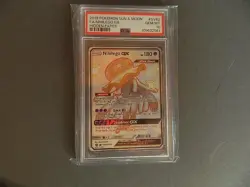 FA/Nihilego GX 2019 Sun & Moon Pokemon SV62/SV64 Hidden Fates PSA 10 - Image 1