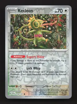 Kecleon 150/191 Common Surging Sparks Pokemon Reverse Holo Near Mint - Image 1
