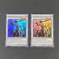 Yugioh TCG - 2x Underworld Fighter Balmung - AP06-EN009 - NM - Super Rare 2014 - Image 2