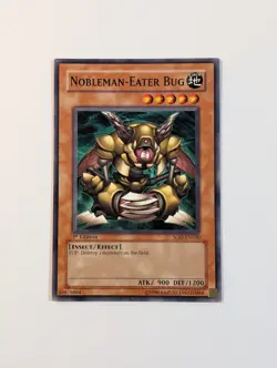 Yugioh TCG - 1x Nobleman-Eater Bug - SOD-EN030 - 1st Edition - Rare - LP - 2005 - Image 5