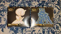 Pokemon TCG Mega Evolution Pokemon Center ETB Pair Lucario & Gardevoir Sealed - Image 2