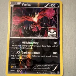 Pokemon Yveltal League & Championship 065/114 Reverse Holo Promo Card 2016 - Image 1