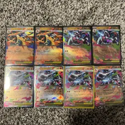 Pokemon Mega Charizard Ex Lot Double Rare Lot of 8 Cards Near Mint - Image 1