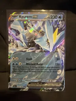Kyurem Ex 28/86 Pokemon TCG S&V Black Bolt Double Rare Holo NM - Image 1