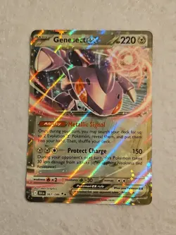 Genesect Ex 67/86 Pokemon TCG S&V Black Bolt Double Rare Holo - Image 1