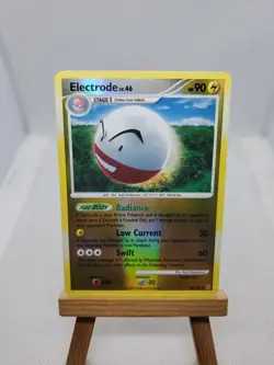 Electrode 36/100 Reverse Holo Diamond & Pearl Stormfront Pokemon Card - Image 1