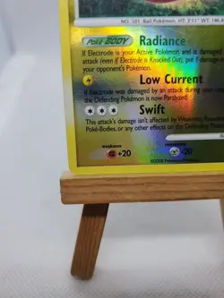 Electrode 36/100 Reverse Holo Diamond & Pearl Stormfront Pokemon Card - Image 5