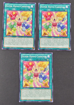 Yugioh TCG - 3x Super Hippo Carnival - TDIL-EN053 - 1st Edition - Common - 2016 - Image 1