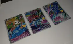 Pokemon First Partner Illustration Collection Series 1 Alolan Starters MEP 43-45 - Image 2