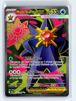 Pokemon ME03: Perfect Order - Mega Starmie ex #102/088 Ultra Rare - Image 1