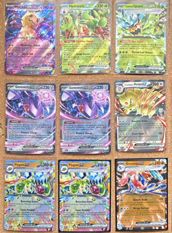 Pokemon English Double Rare EX, V Lot x21 Cards - NM, S&V + SWSH + 2 Promo's - Image 2