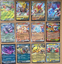 Pokemon English Double Rare EX, V Lot x21 Cards - NM, S&V + SWSH + 2 Promo's - Image 3