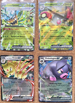 Pokemon English Double Rare EX, V Lot x21 Cards - NM, S&V + SWSH + 2 Promo's - Image 5