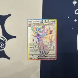 Espeon EX 175 Black Star Promo Prismatic Evolutions Pokemon 2025 - Image 1