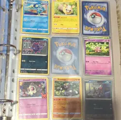 Pokemon Binder Lot Gengar Charizard Raichu Clefairy Meowth Foil - Image 3