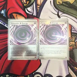 Pokemon TCG Telepathic Energy 2024 (2 Cards) - Image 1