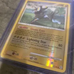 Pokemon Luxray 7/130 Reverse Holo Diamond and Pearl Holo Rare - Image 3