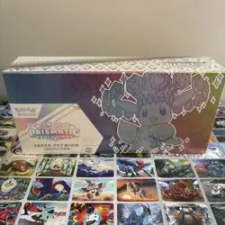 Pokemon Prismatic Evolutions UPC Ultra Super Premium Collection Sealed In Hand - Image 1