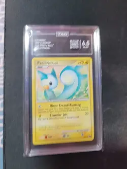 Pokemon Pachirisu Pop Series 6 4/17 Non-Holo Rare TAG EX MT+ 6.5 - Image 1