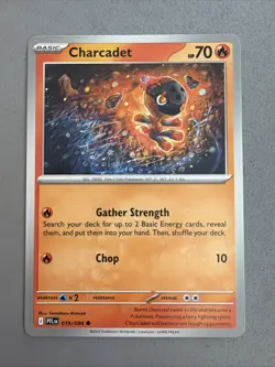 Pokemon TCG * Phantasmal Flames * 19/94 Charcadet Common * FRESH PK - Image 1