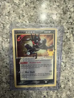 Pokemon Greninja Gold Star Promo Holo SWSH144 Celebrations SEALED NM - Image 1