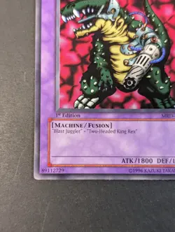 Yugioh TCG - 1x Cyber Saurus - MRD-105 - NM/LP - Vintage 1st Ed. - Common - 2002 - Image 4