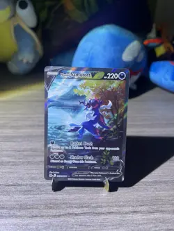 Hisuian Samurott V GG51/GG70 Crown Zenith: Galarian Gallery Pokemon English NM+ - Image 1
