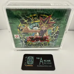2002 YuGiOh Magic Ruler Unlimited Pristine Sealed 24 Pack Booster Box with Case - Image 1