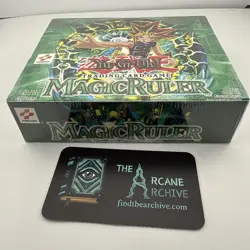 2002 YuGiOh Magic Ruler Unlimited Pristine Sealed 24 Pack Booster Box with Case - Image 3