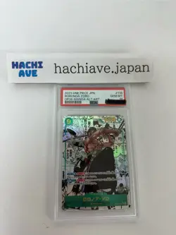 PSA 10 Roronoa Zoro OP06-118 SEC Comic Parallel Manga ONE PIECE Card Japanese - Image 1