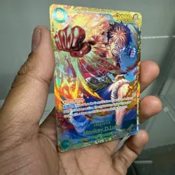 Monkey D. Luffy OP13-118 SEC Secret Rare Carrying On His Will One Piece TCG NM - Image 2