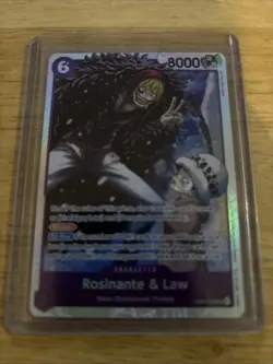 Rosinante & Law EB04-038 SR - THE AZURE SEA'S SEVEN ENGLISH OP14 - One Piece TCG - Image 3