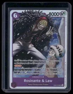 The Azure Sea's Seven #EB04-038 Rosinante & Law - Image 1